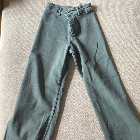 Wide leg girls pant
